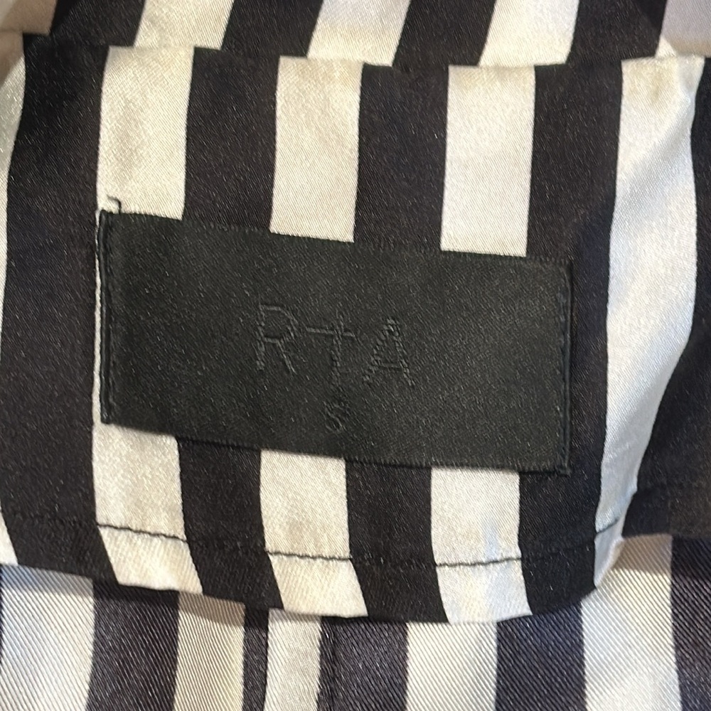 RtA striped silk robe - Picture 4 of 5
